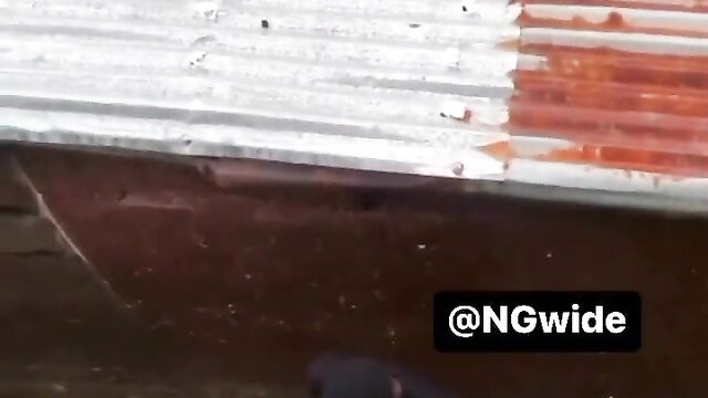 Guy caught red-handed doing it in public!