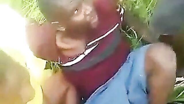 Mzansi Lovers Having Sex In Tall Grass Bush - 5 image