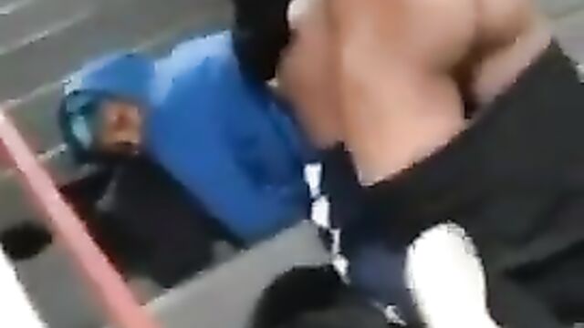 2 students caught bonking on the stairs after school (18) - 1 image