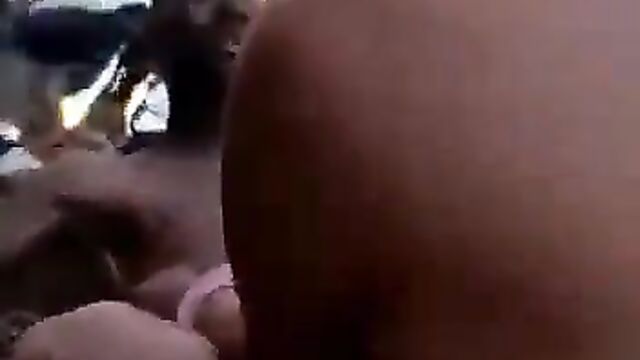 Couple Bonking On The Ground In Public – Part 2 - 4 image