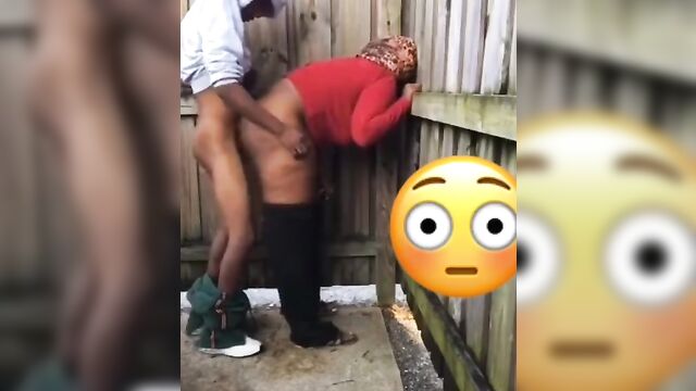 Horny couple caught having sex in an animal house - 1 image