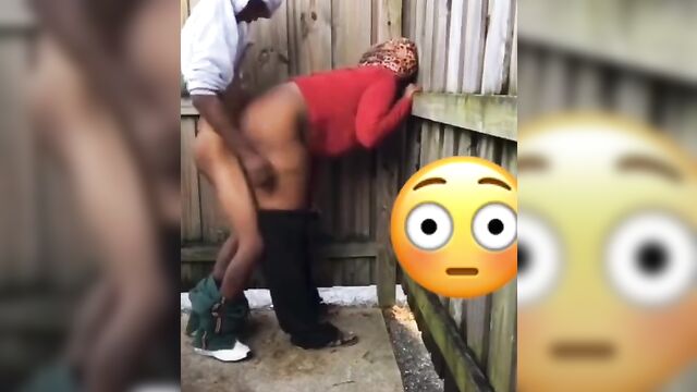 Horny couple caught having sex in an animal house - 4 image