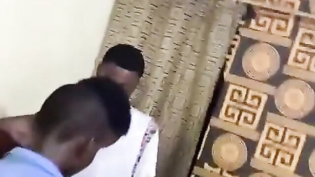 Corrupt School Girls Caught Doing It With Boys At A Party - 5 image