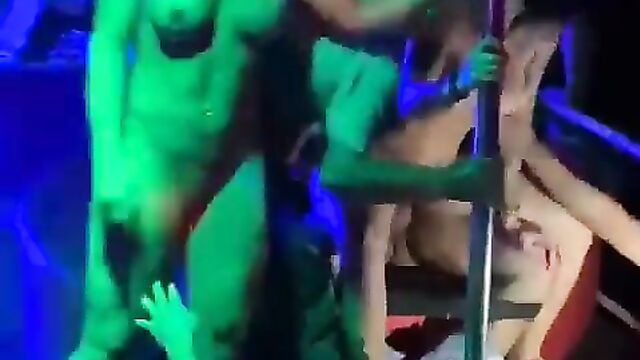 Friday night at a strip club - 1 image
