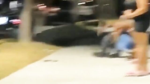 Ladies fight, with ass showing, over a rich man - 4 image