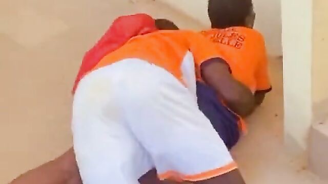 2 spoilt students caught doing naughty things in public - 1 image