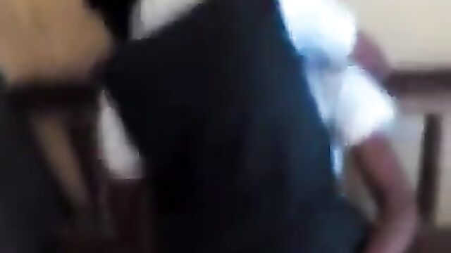 Students bonking on a bench in the classroom - 4 image