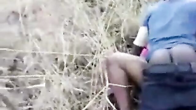 Busted! Couple Caught Red-handed Smashing In The Bush