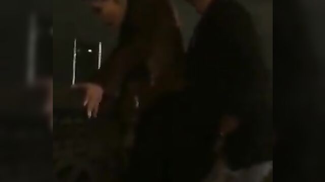 Horny Russian couple bonking on the roadside - 5 image