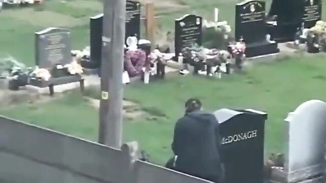 Couple Caught Having Sex At A Cemetery