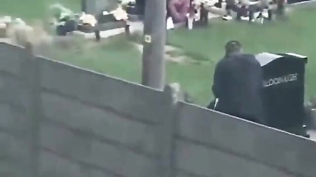 Couple Caught Having Sex At A Cemetery - 3 image