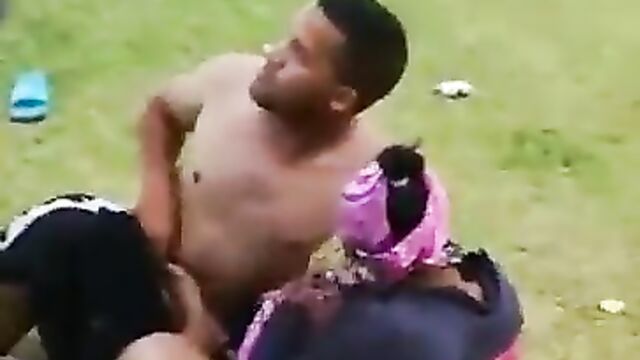 Caught bonking in a field - 4 image