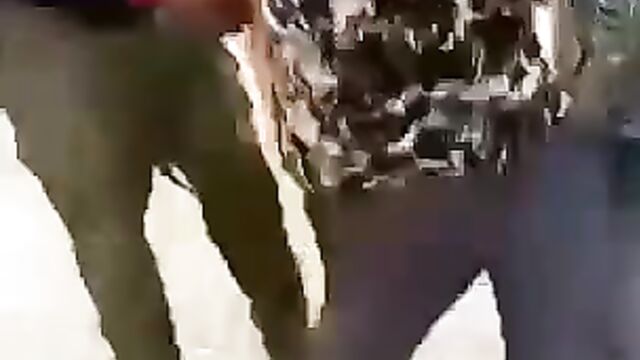 Boobs & Ass exposed as 2 Nigerian girls fight & strip themselves naked in public - 4 image