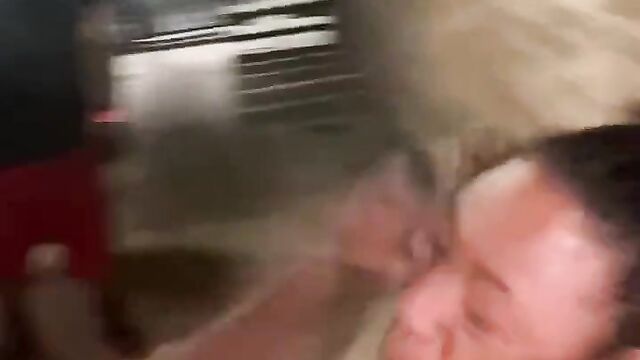 Breasts pop out as 2 busty ladies fight in public - 4 image