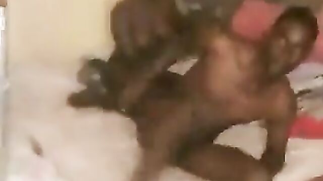 Cheating Boyfriend And Side Chick Caught Naked In Bed Having Sex - 1 image