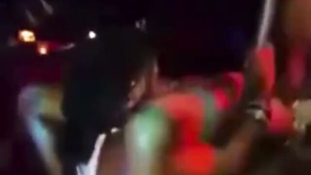 Naked strippers and thots on a wild sex night