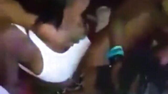 Naked strippers and thots on a wild sex night - 4 image