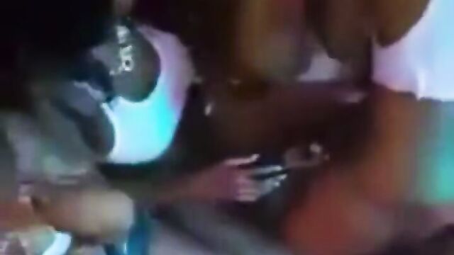 Naked strippers and thots on a wild sex night - 5 image