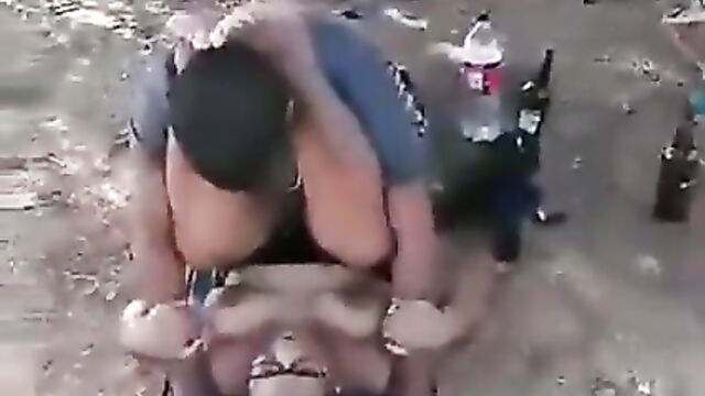 Student bonking sugar mummy with big breasts at a park in public - 3 image