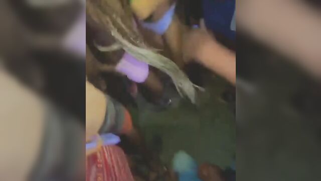 Sexy slut wilding at a club party - 4 image