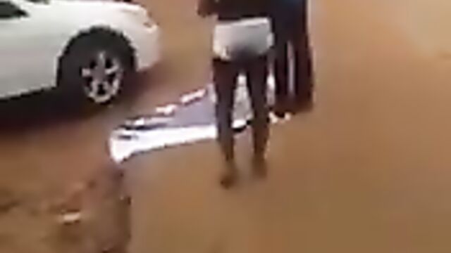 Pastor stripped naked and beaten in public for allegedly having sex with a married woman - 4 image