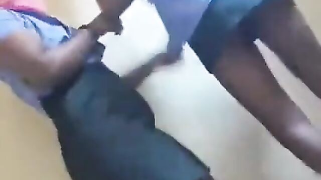 Corrupt School Girl Caught Squeezing Her Classmate’s Breasts On Camera - 5 image