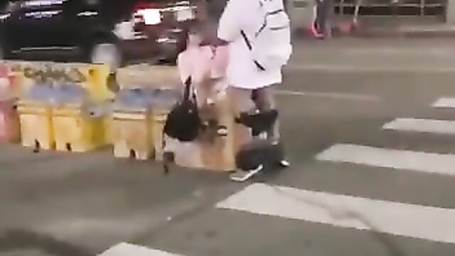 Roadside Public Threesome: Nothing is impossible on earth - 1 image