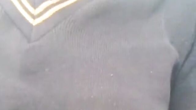 Crazy South African school girl caught showing her breasts on Live!