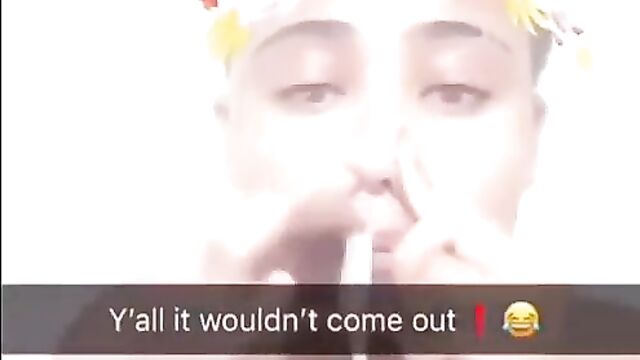 Chick puts condom in her nose, but it won’t come out!