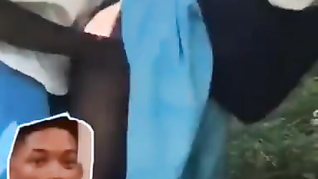 Two Students Caught Bonking In The Bush - 5 image