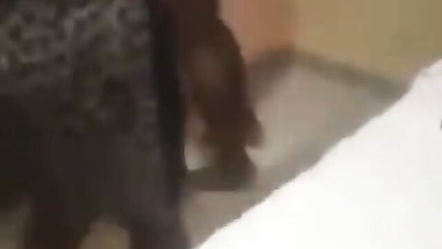 Woman strips naked and flogs her husband allegedly for cheating