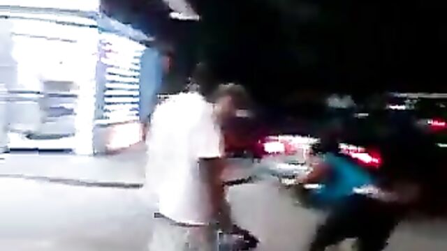 Naked Royal Rumble Fight At A Gas Station - 3 image