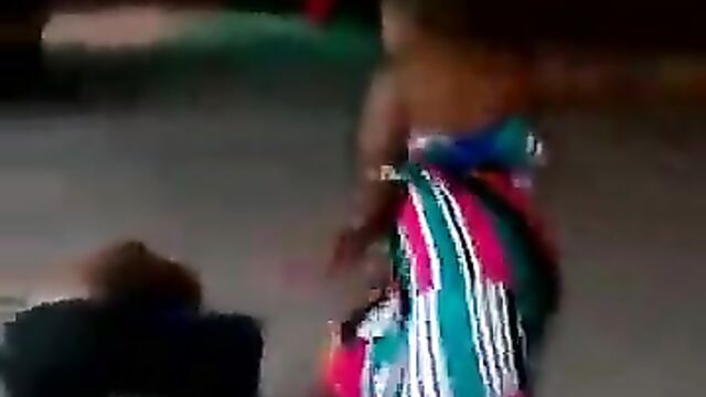 Naked Royal Rumble Fight At A Gas Station - 4 image