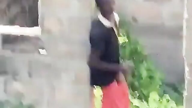 Teenager caught masturbating outdoors - 3 image