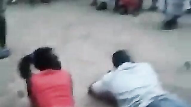 Caught cheating and beaten in public - 5 image