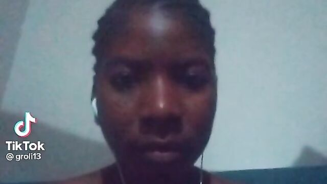 Another school girl caught showing her breasts to her principal on TikTok - 1 image