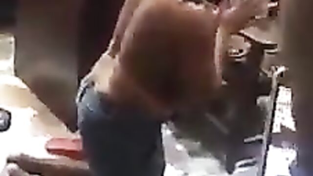 Lady stripped naked in public for allegedly shoplifting - 3 image
