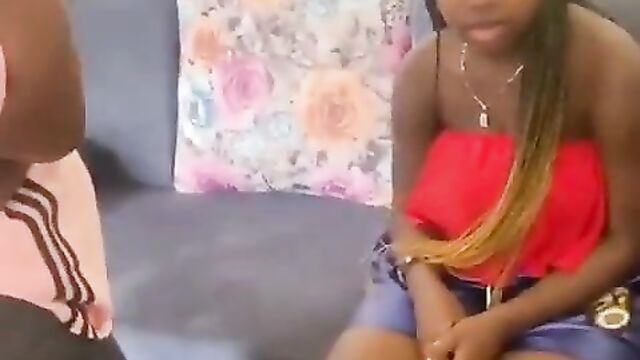 Ugandan girl, Pretty Nicole, stripped and beaten in public by 3 ladies for allegedly snatching boyfriend – Part 1