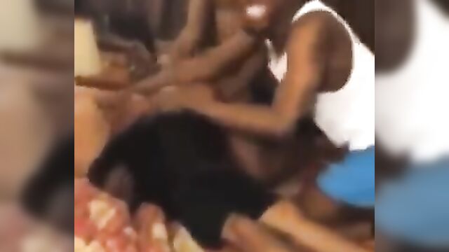 Whore runs away during Foursome Sex with 3 guys - 3 image