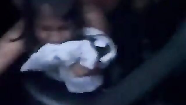 Cheating wife caught naked in a car and busted - 3 image