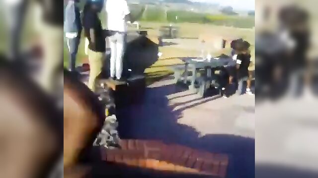 Crazy drunk couple having sex in a public restaurant - 4 image