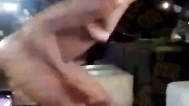 Stripper Dancing Naked In Public At A South African Club Party - 3 image