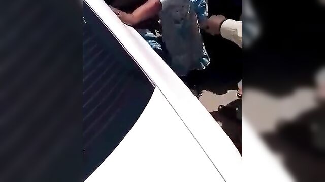 Ebomy Woman Stripped Naked And Beaten In Public After Being Dragged Out Of A Car - 5 image