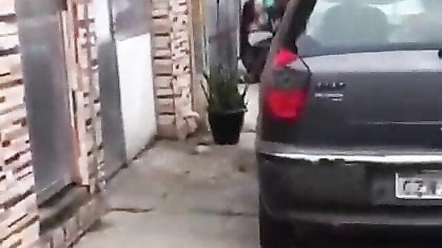 Caught having oral sex in public - 1 image