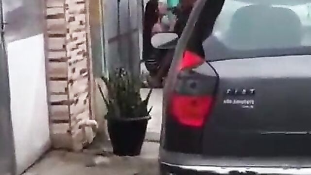 Caught having oral sex in public