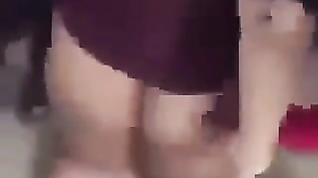 Ass out as schoolgirl sucks schoolboy’s dick after class