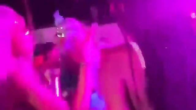Naked Stripper Showing Her Breasts At A Public Party In Nigeria - 5 image
