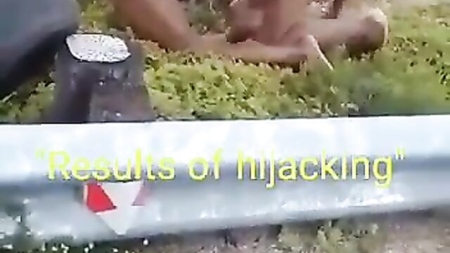 Thieves Stripped Naked And Forced To Eat Ass In South Africa - 5 image