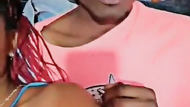 Students caught pressing breasts & romancing in public - 3 image