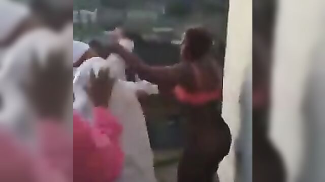 Real pastor strips lady naked & flogs her for cheating - 3 image